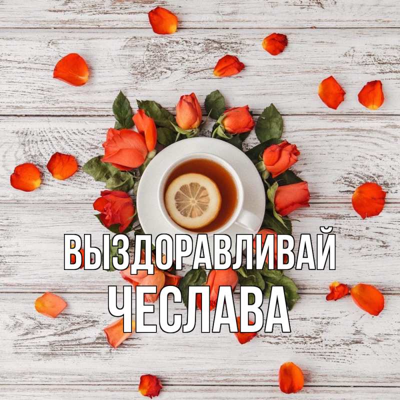 Картинка Выздоравливай, Чеслава