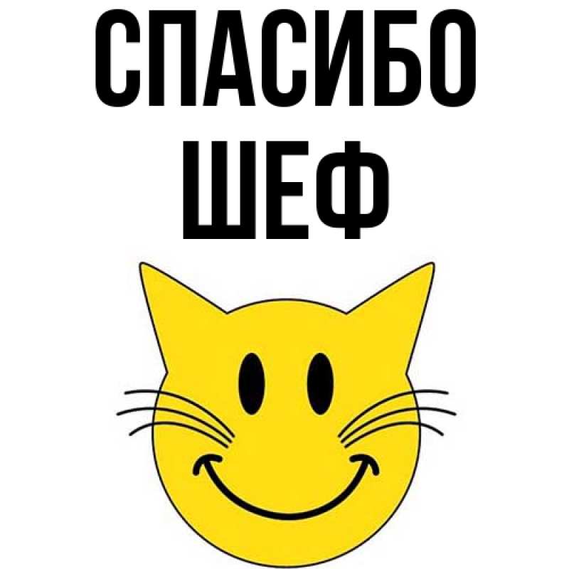 Картинка Спасибо, Шеф
