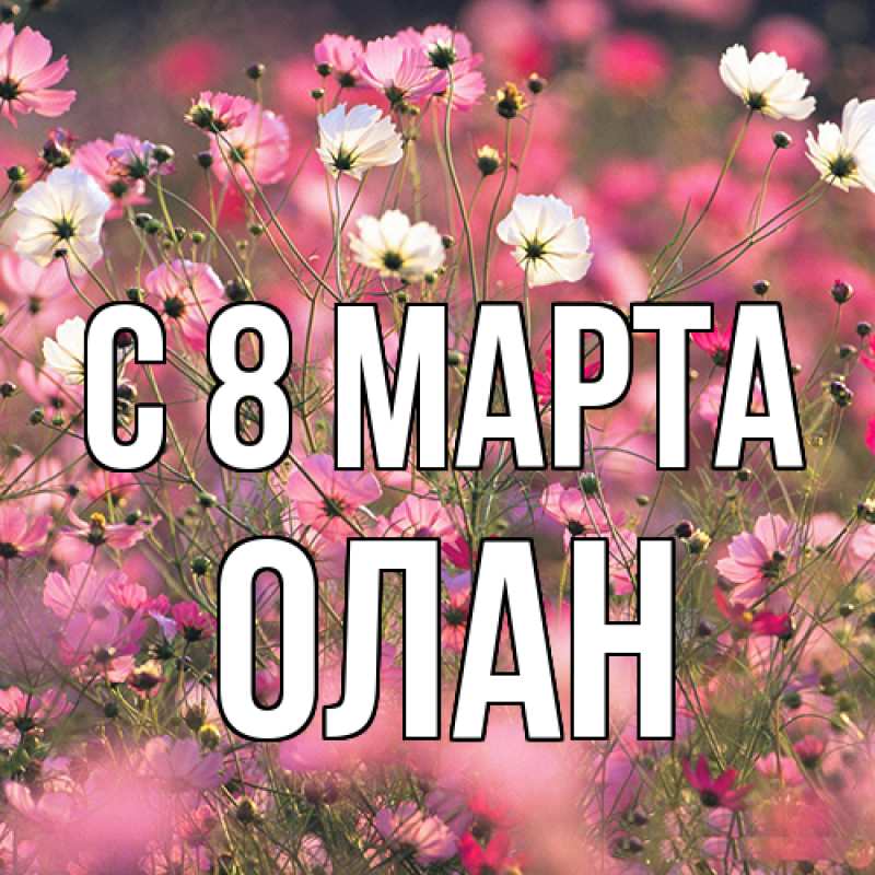 Картинка C 8 МАРТА, Олан