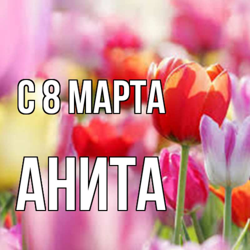 Картинка C 8 МАРТА, Анита