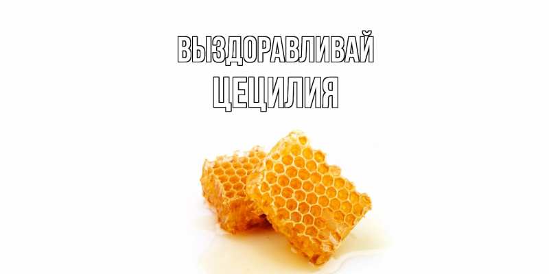 Картинка Выздоравливай, Цецилия