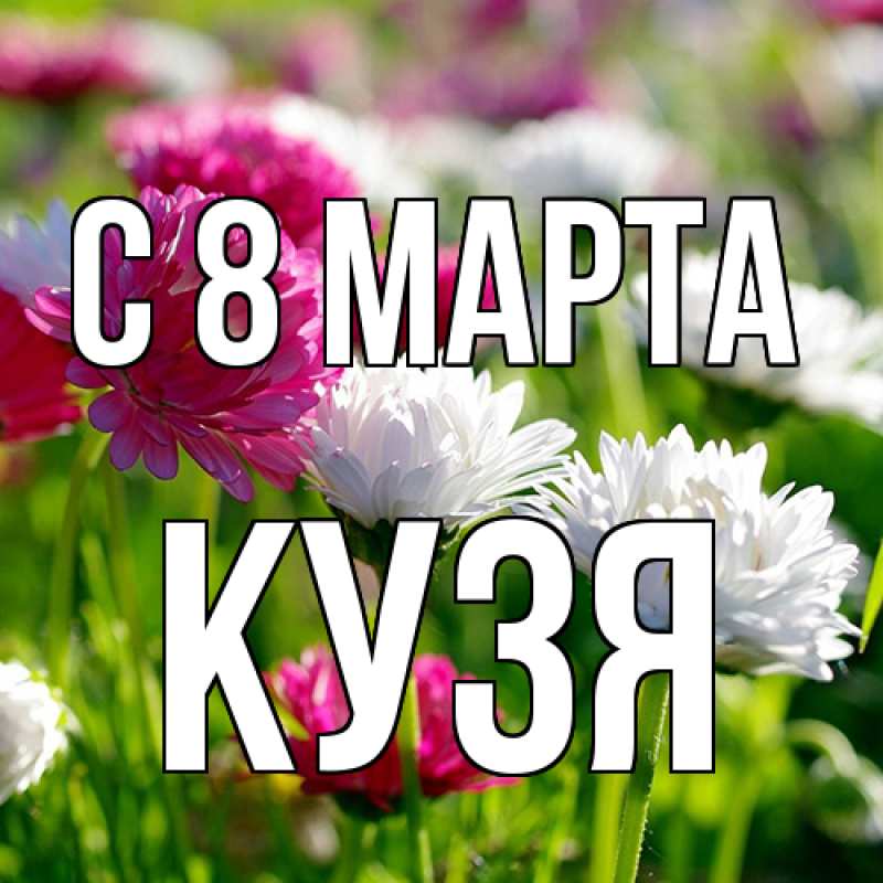 Картинка C 8 МАРТА, Кузя