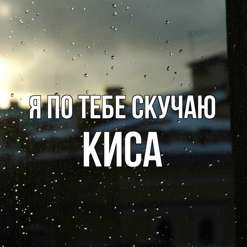 Картинка Я по тебе скучаю, Киса