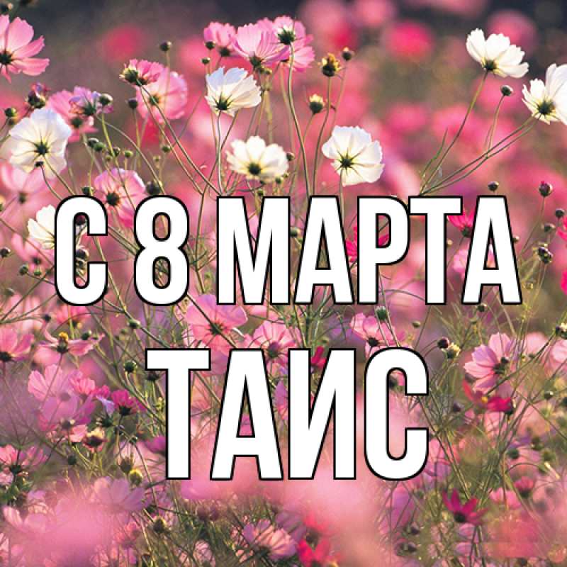 Картинка C 8 МАРТА, Таис