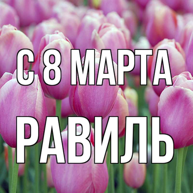 Картинка C 8 МАРТА, Равиль