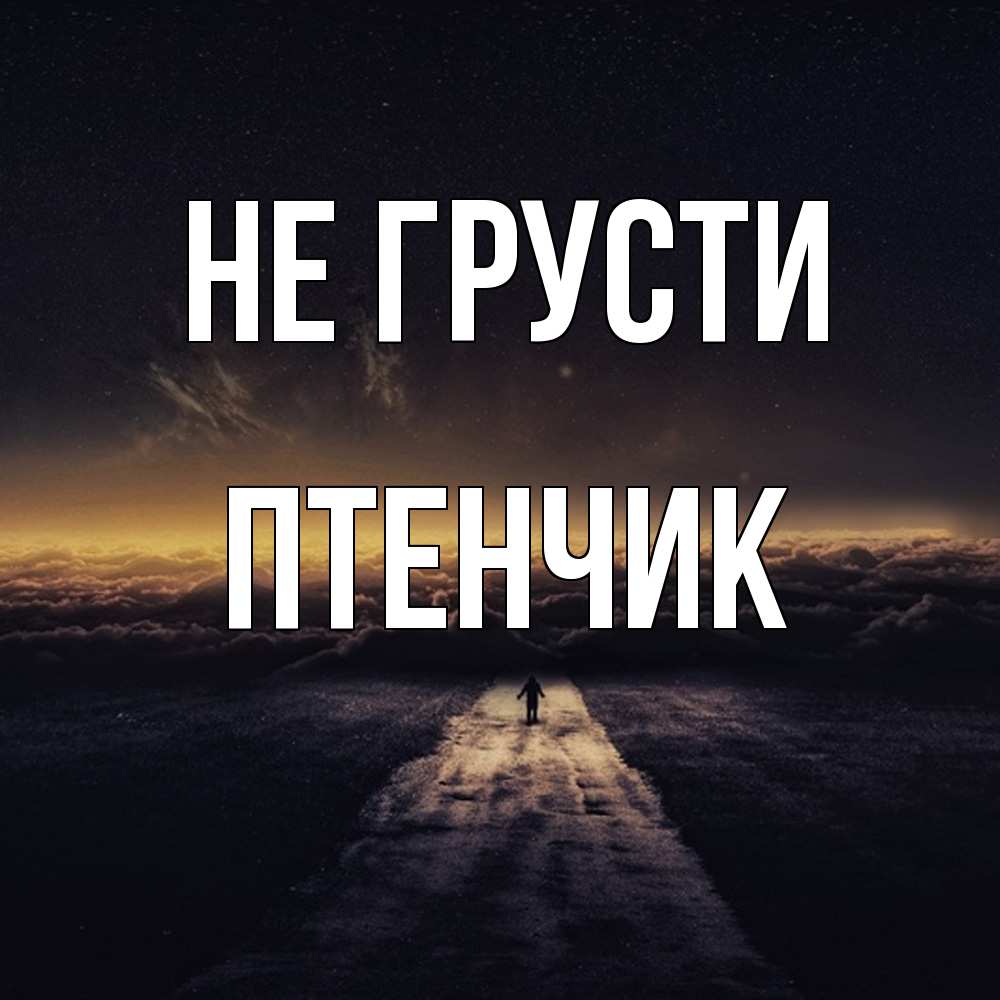 Открытка на каждый день с именем, Птенчик Не грусти дорога в никуда Прикольная открытка с пожеланием онлайн скачать бесплатно 