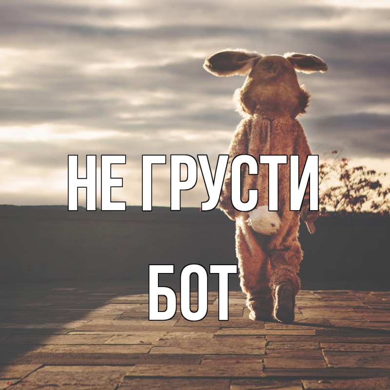 Картинка Не грусти, Бот