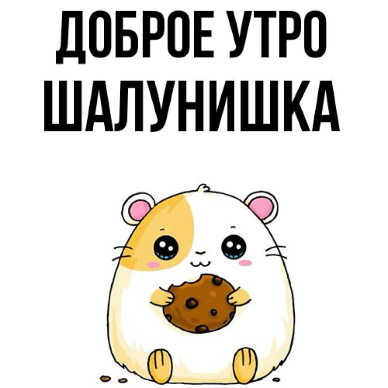 Картинка Доброе утро, шалунишка