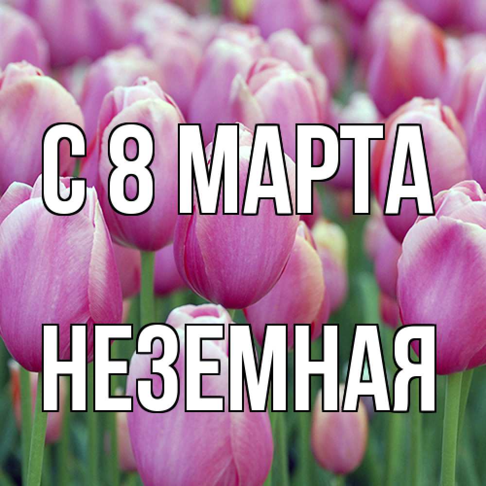 Открытка на каждый день с именем, неземная C 8 МАРТА на международный женский день 3 Прикольная открытка с пожеланием онлайн скачать бесплатно 