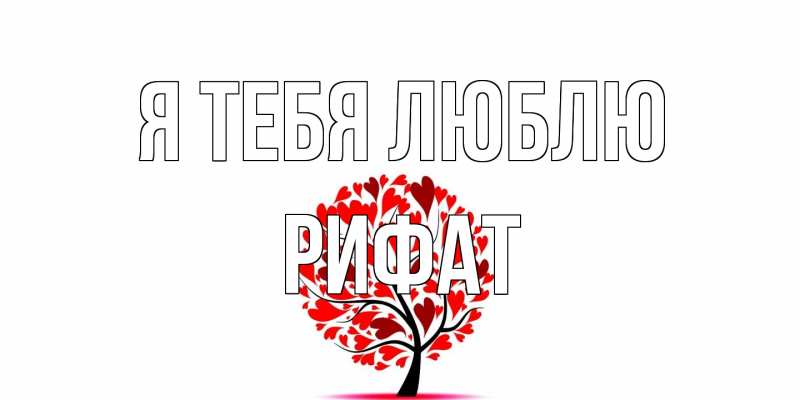 Картинка Я тебя люблю, Рифат