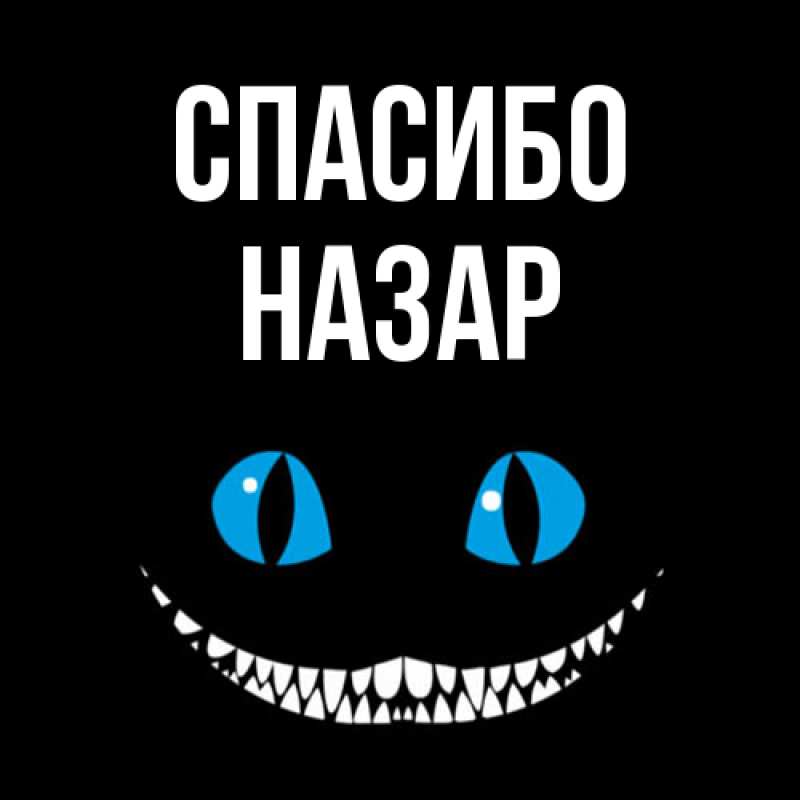 Картинка Спасибо, Назар