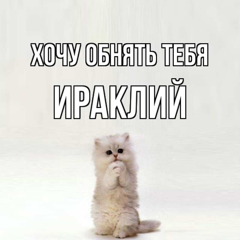 Картинка Хочу обнять тебя, Ираклий