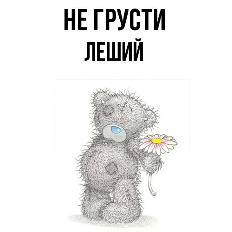 Картинка Не грусти, Леший