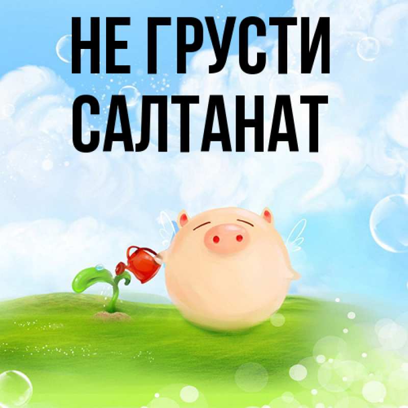 Картинка Не грусти, Салтанат