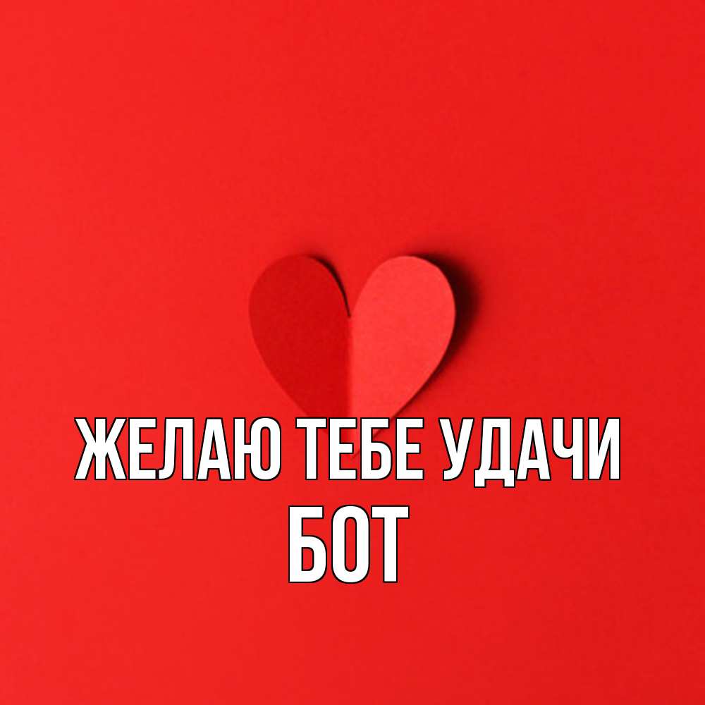 Открытка на каждый день с именем, Бот Желаю тебе удачи пусть повезет для любимых 1 Прикольная открытка с пожеланием онлайн скачать бесплатно 