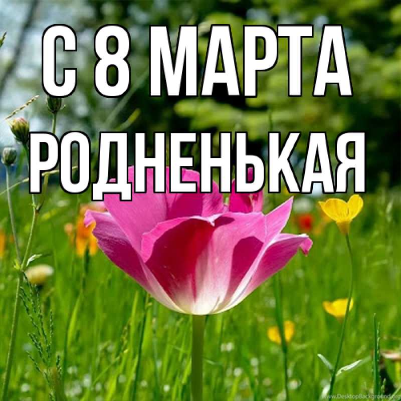 Картинка C 8 МАРТА, Родненькая
