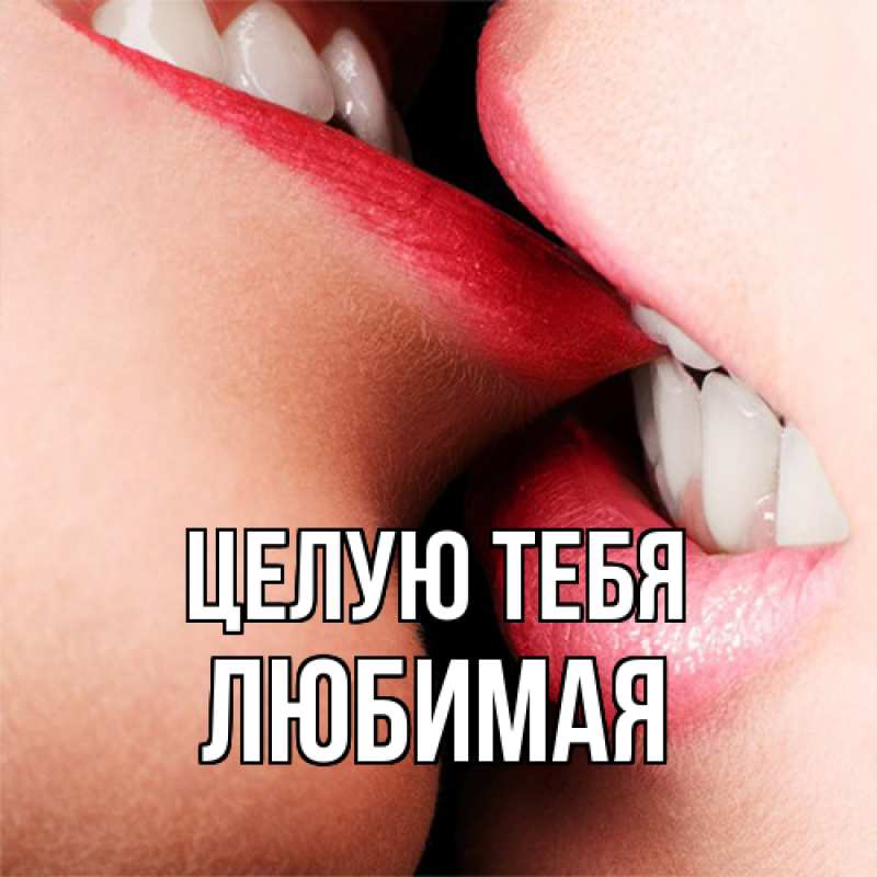 Картинка Целую тебя, Любимая