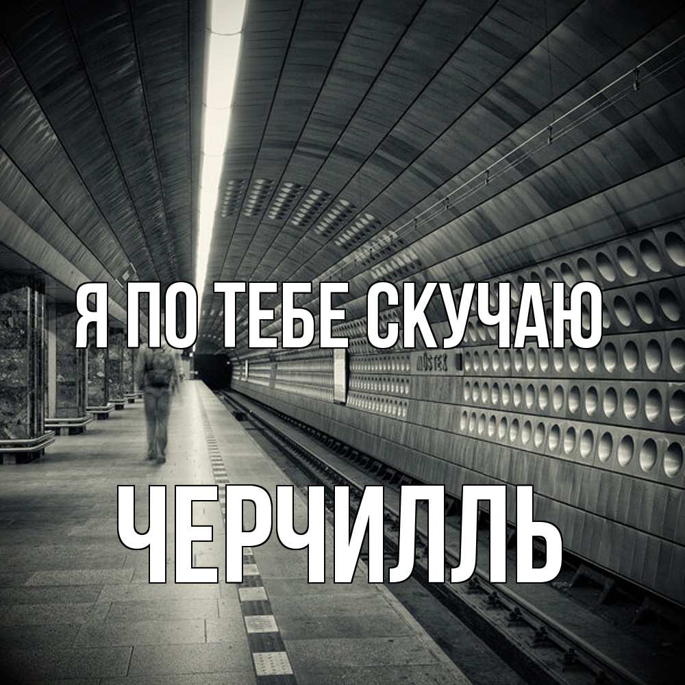 Открытка на каждый день с именем, Черчилль Я по тебе скучаю приезжай 1 Прикольная открытка с пожеланием онлайн скачать бесплатно 