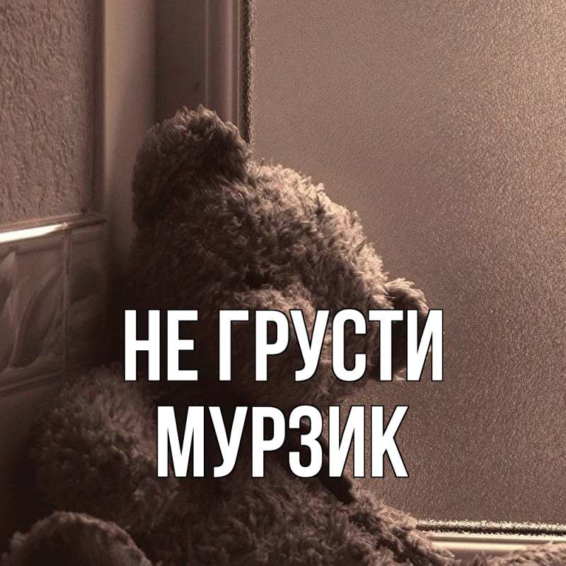 Картинка Не грусти, Мурзик