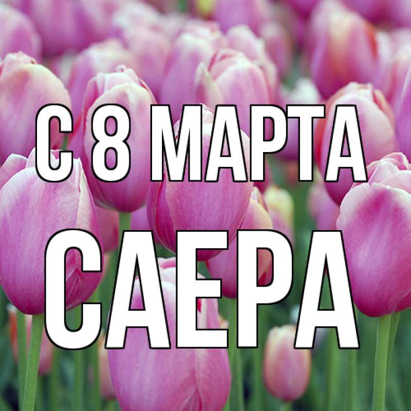 Картинка C 8 МАРТА, Саера