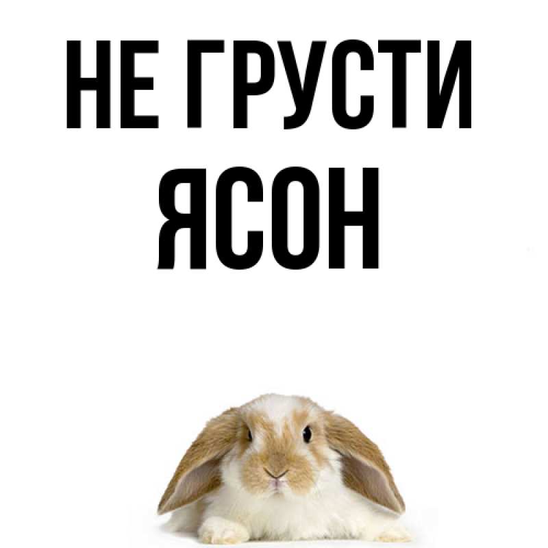 Картинка Не грусти, Ясон