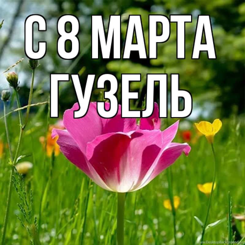 Картинка C 8 МАРТА, Гузель