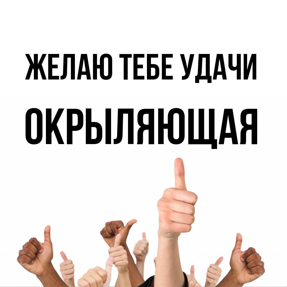 Открытка на каждый день с именем, окрыляющая Желаю тебе удачи молодцом Прикольная открытка с пожеланием онлайн скачать бесплатно 