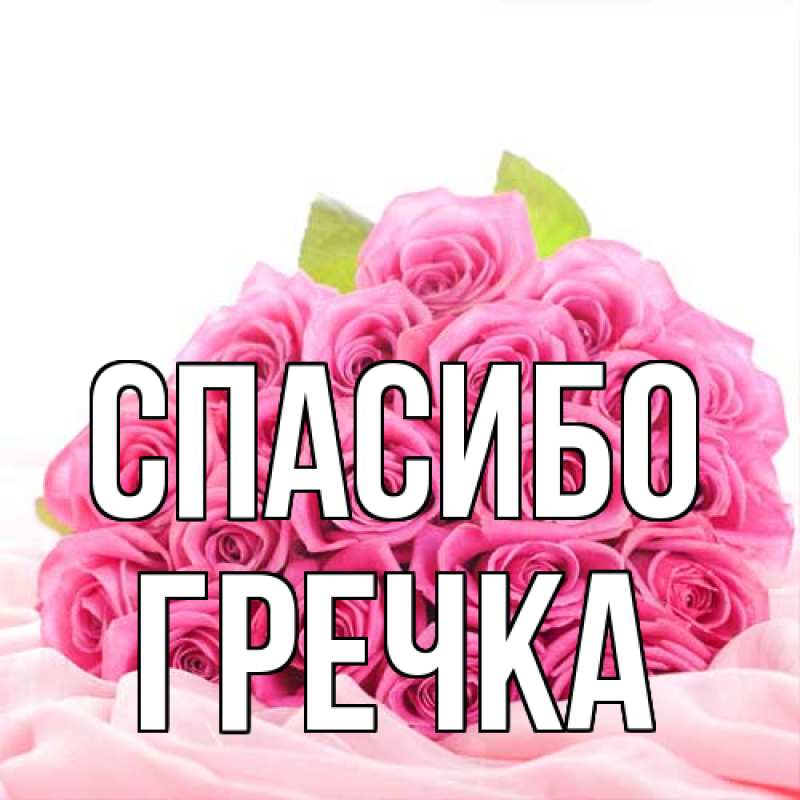 Картинка Спасибо, Гречка