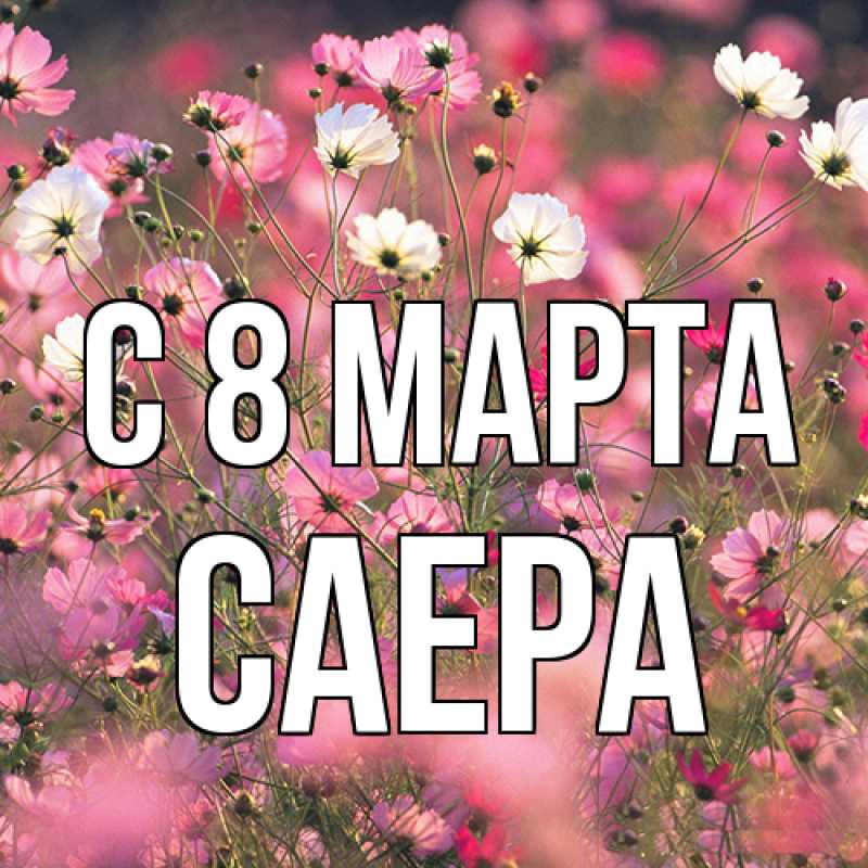 Картинка C 8 МАРТА, Саера