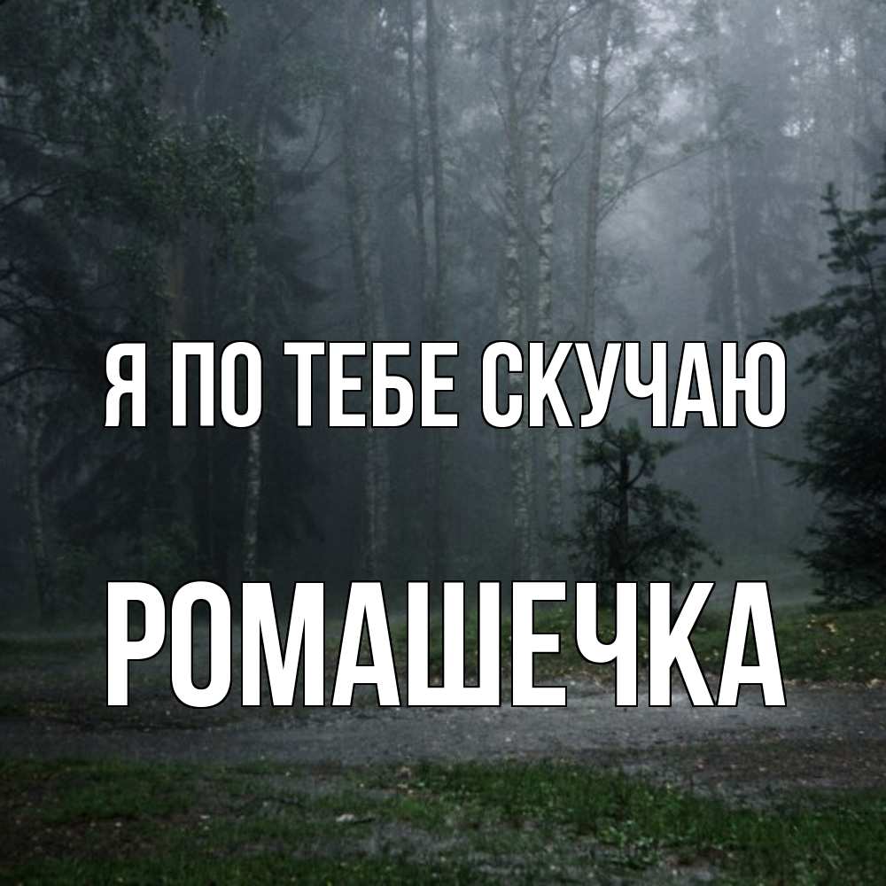 Открытка на каждый день с именем, Ромашечка Я по тебе скучаю одна и плохо мне Прикольная открытка с пожеланием онлайн скачать бесплатно 