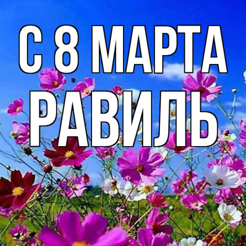 Картинка C 8 МАРТА, Равиль