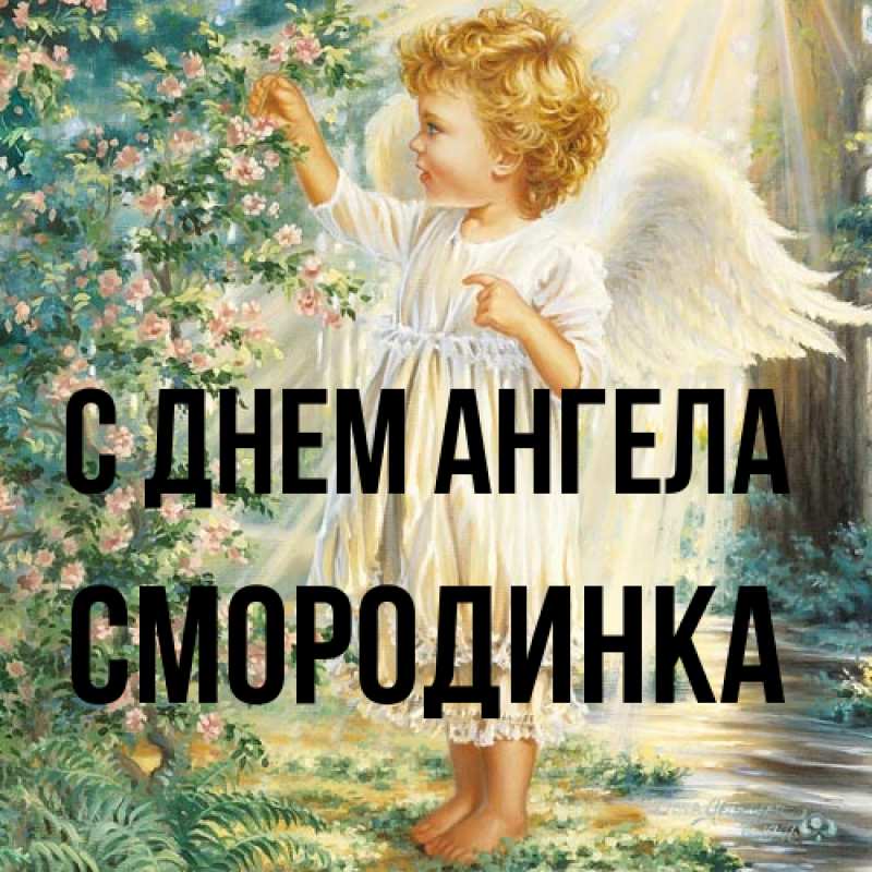 Картинка С днем ангела, смородинка