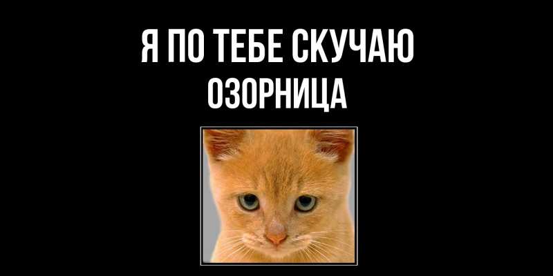 Картинка Я по тебе скучаю, Озорница