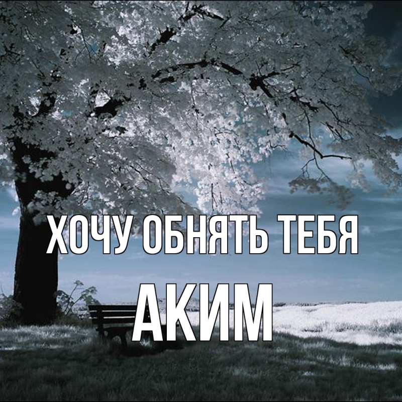 Картинка Хочу обнять тебя, Аким