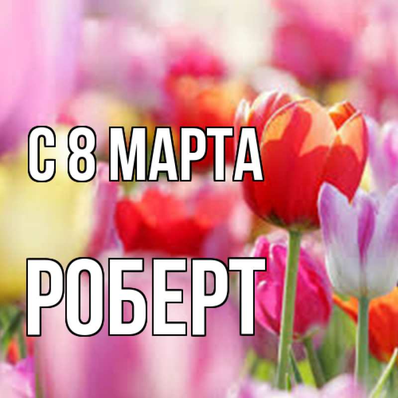 Картинка C 8 МАРТА, Роберт