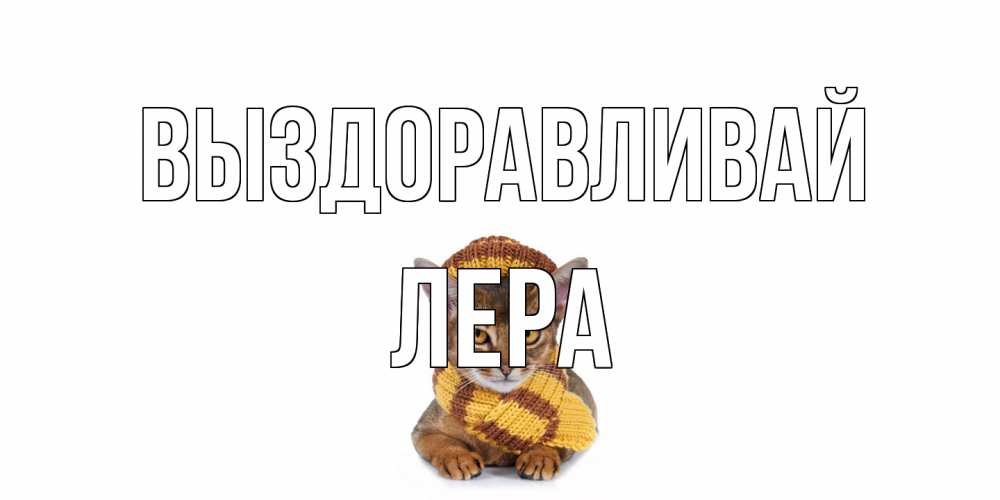 Открытка на каждый день с именем, Лера Выздоравливай родные не болейте Прикольная открытка с пожеланием онлайн скачать бесплатно 
