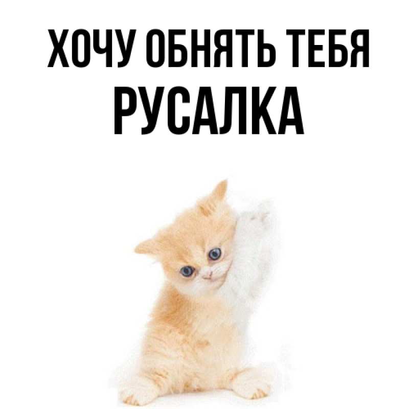 Картинка Хочу обнять тебя, Русалка