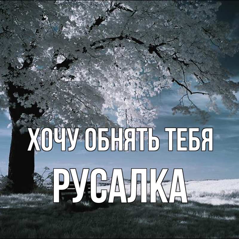 Картинка Хочу обнять тебя, Русалка