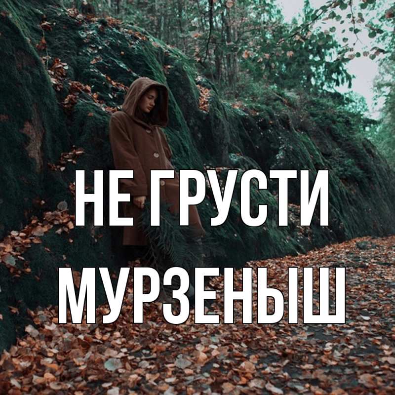 Картинка Не грусти, мурзеныш