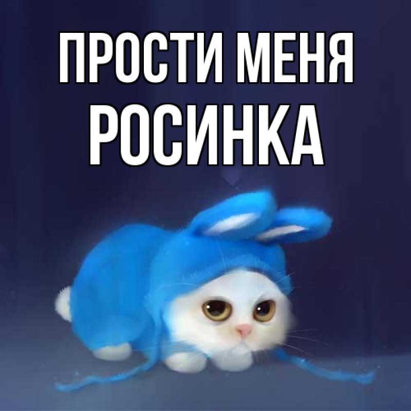 Картинка Прости меня, Росинка