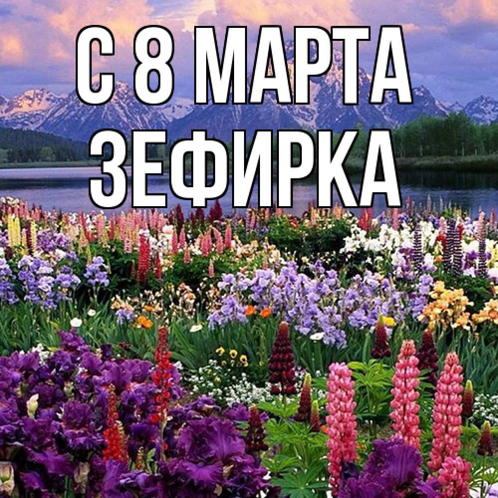 Открытка на каждый день с именем, зефирка C 8 МАРТА международный женский день Прикольная открытка с пожеланием онлайн скачать бесплатно 