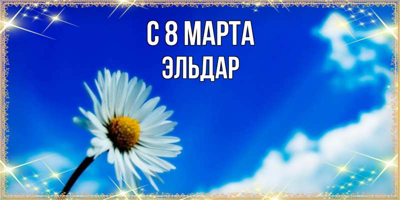 Картинка C 8 МАРТА, Эльдар