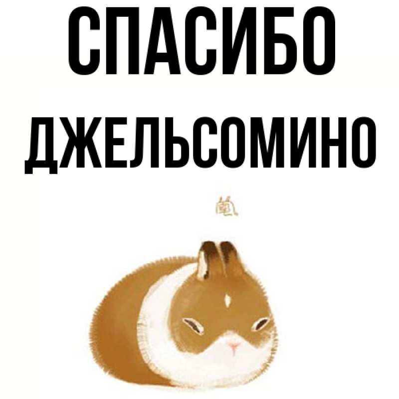 Картинка Спасибо, Джельсомино