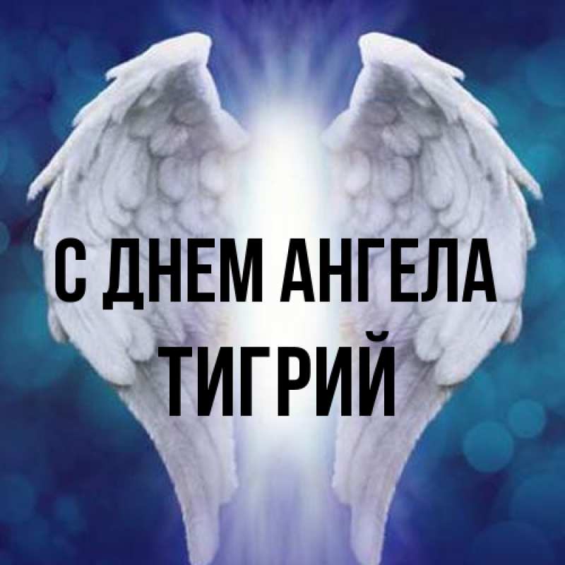 Картинка С днем ангела, Тигрий