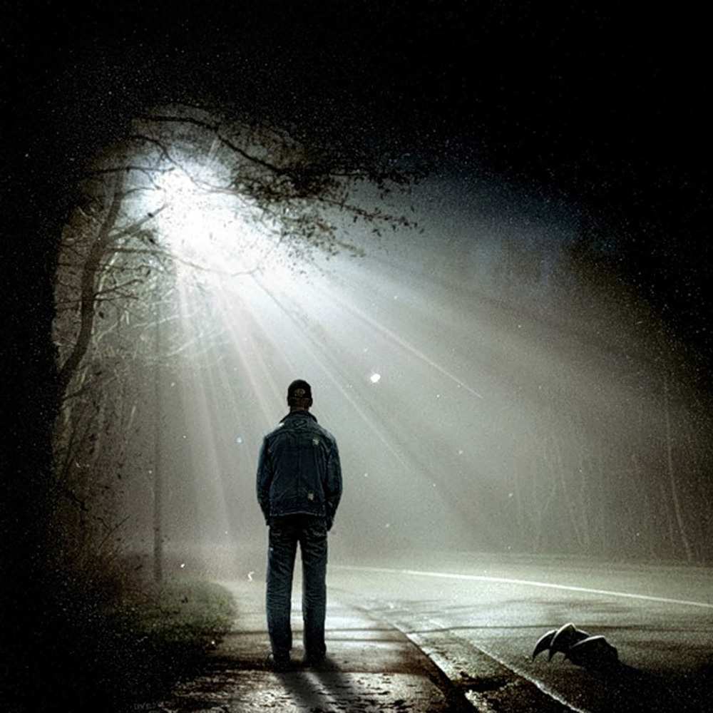 Открытка на каждый день с именем, Устина Не грусти свет с неба в лесу Прикольная открытка с пожеланием онлайн скачать бесплатно 