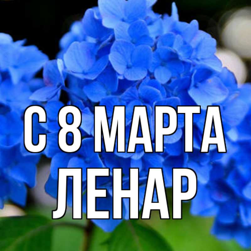 Картинка C 8 МАРТА, Ленар