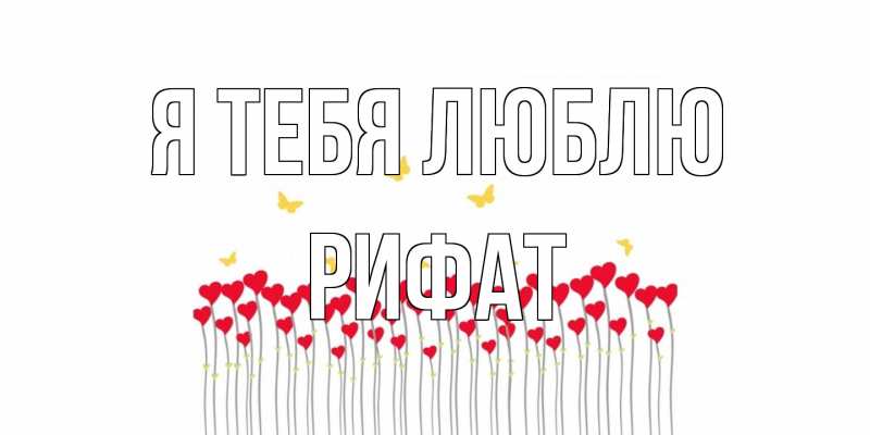Картинка Я тебя люблю, Рифат