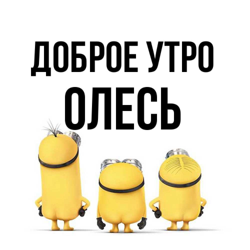 Открытка на каждый день с именем, Олесь Доброе утро подписать открытку онлайн бесплатно Прикольная открытка с пожеланием онлайн скачать бесплатно 
