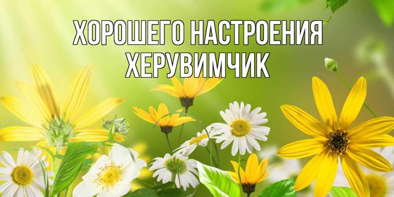 Картинка Хорошего настроения, херувимчик