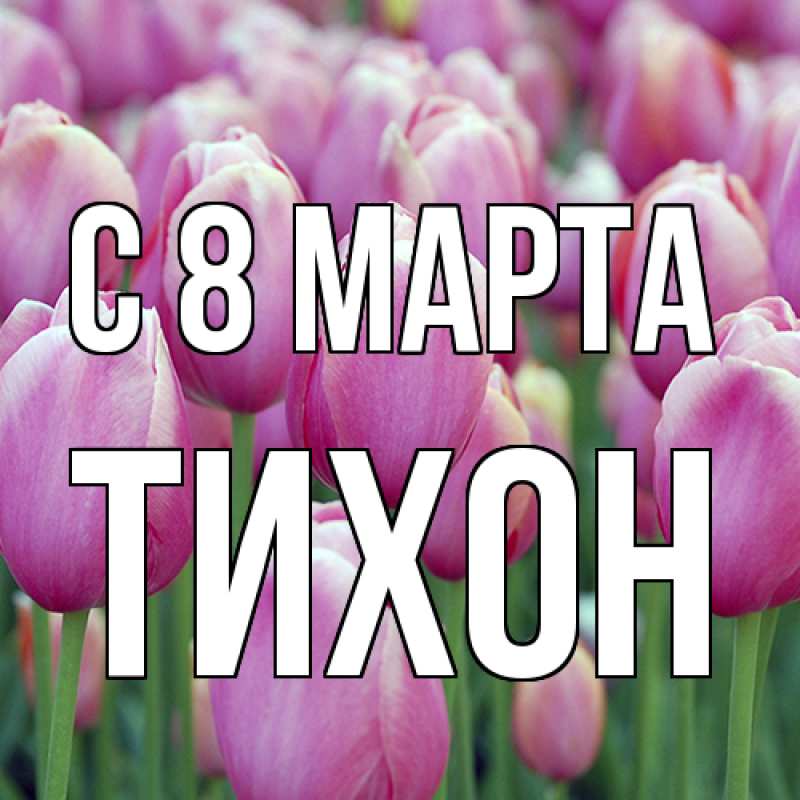 Картинка C 8 МАРТА, Тихон